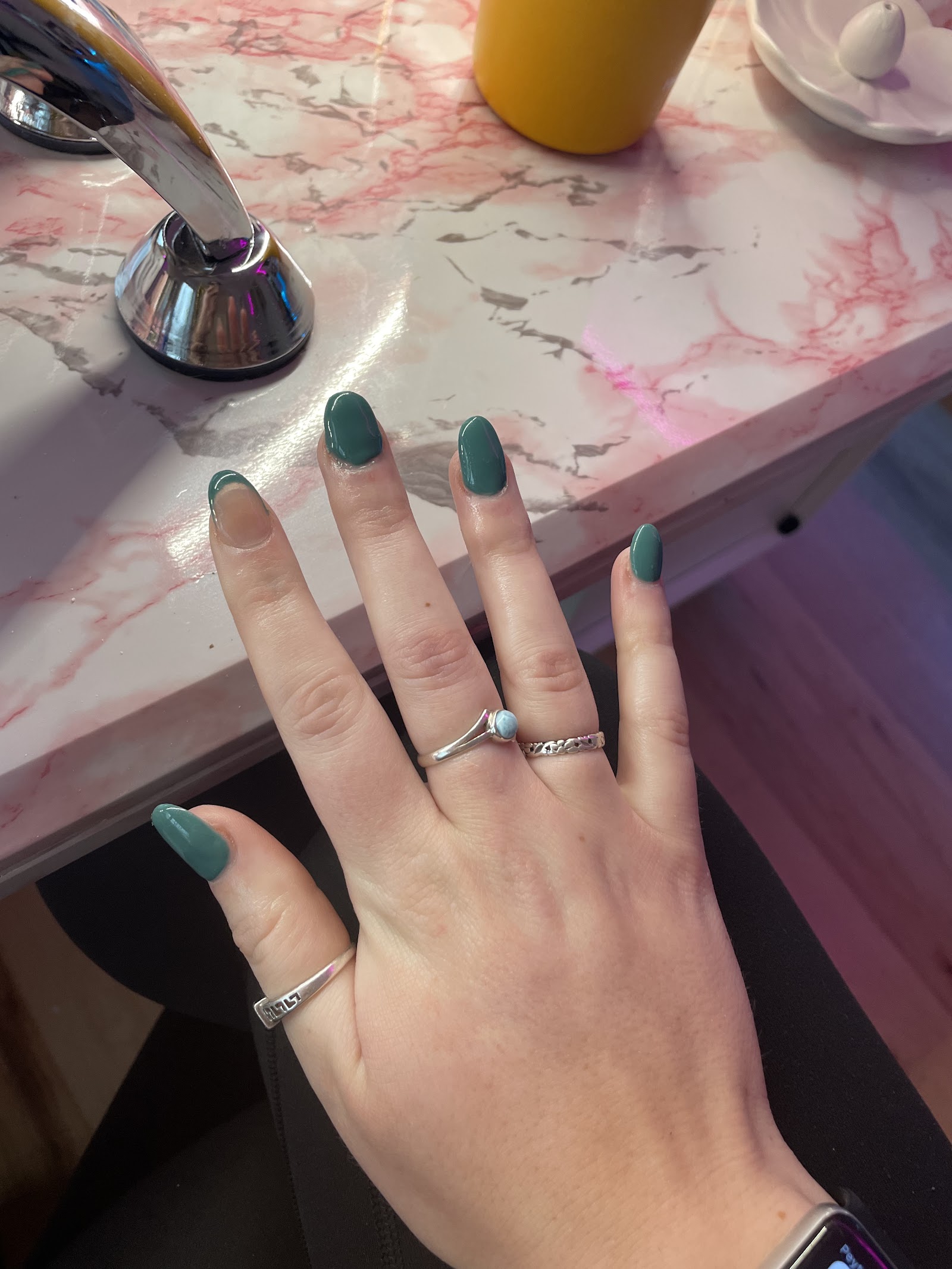 Kats Klaws nail work in Pewaukee, Wisconsin